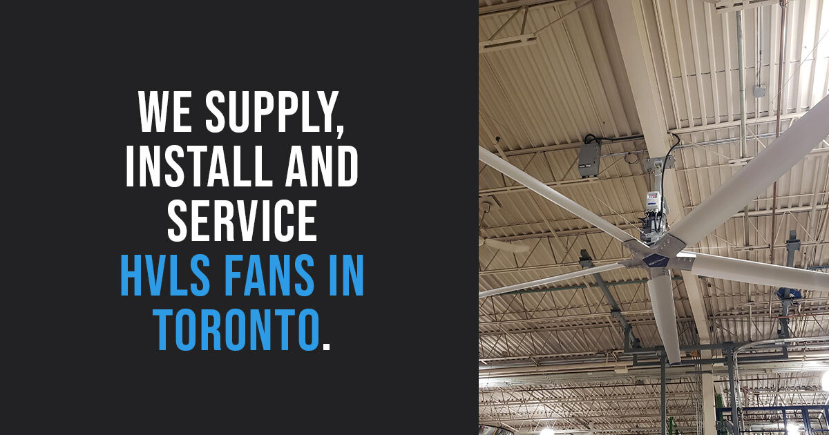 HVLS Fans in Toronto