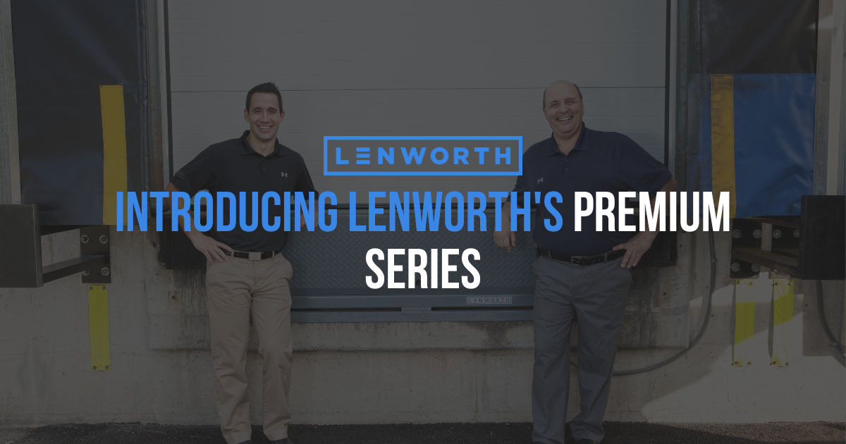 This is a photograph of Lenworth's founders standing smiling