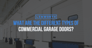 types of commercial garage doors
