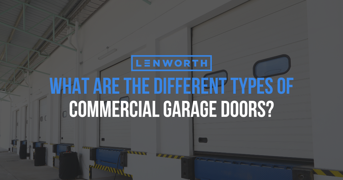 types of commercial garage doors